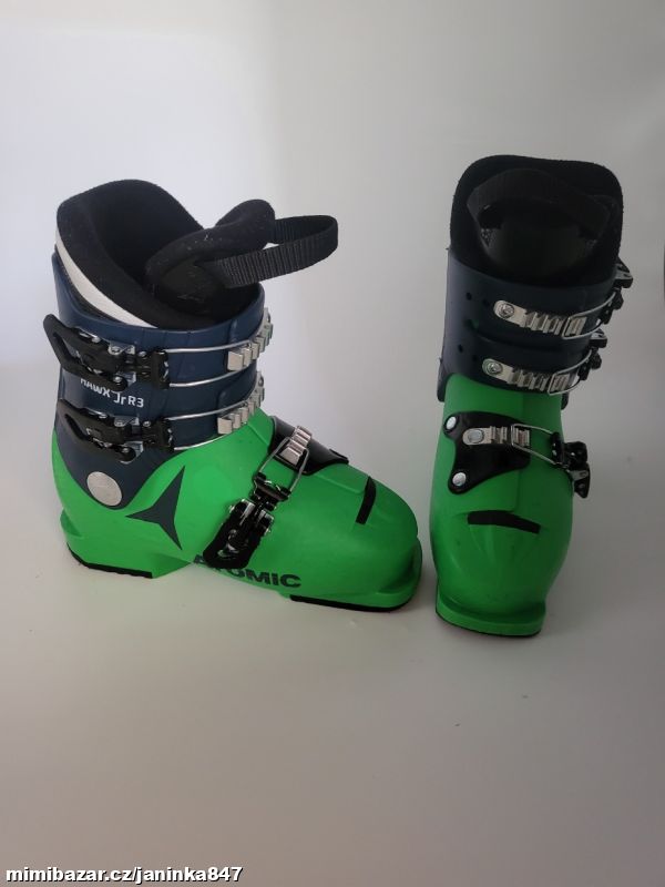 JUN. LYŽ. BOTY ATOMIC HAWX JR 3 - 22-22, 5 CM