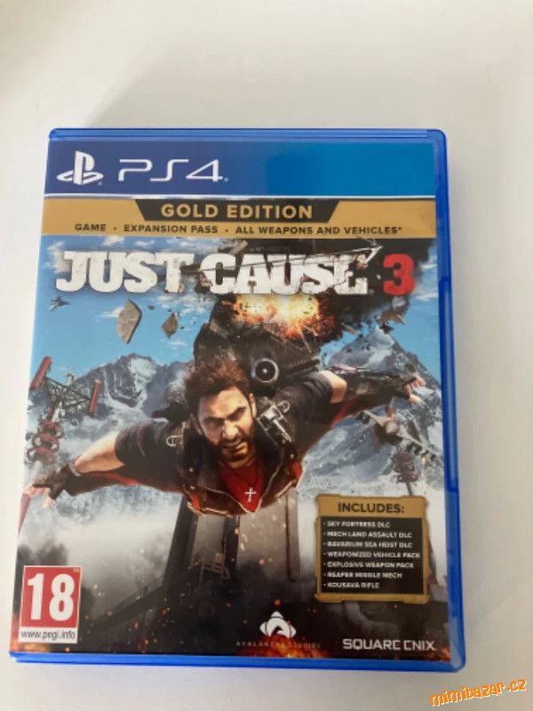 Obrázek k inzerátu: PS4-JUST CAUSE-HRA