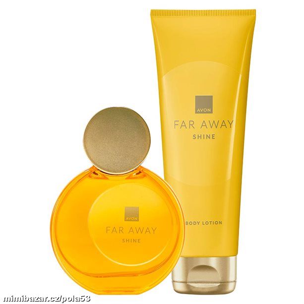 Novinka luxusní sada s parfémem Far away SHINE