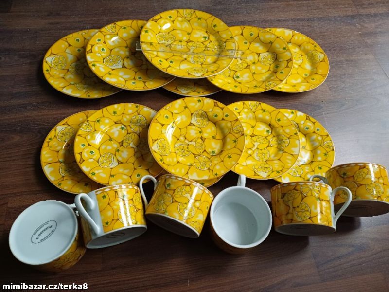 Sada talíře hrnky