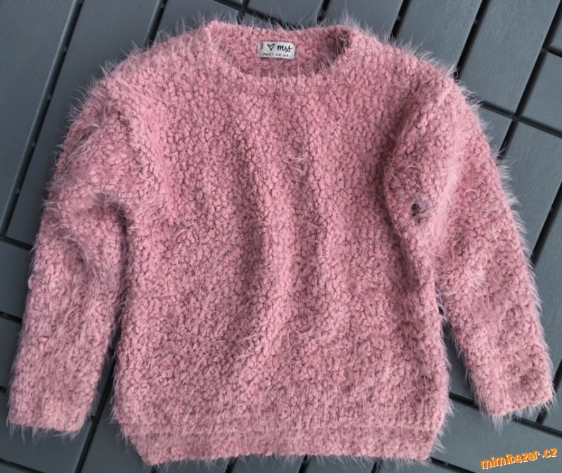 ♥ Růžový svetr NEXT ♥