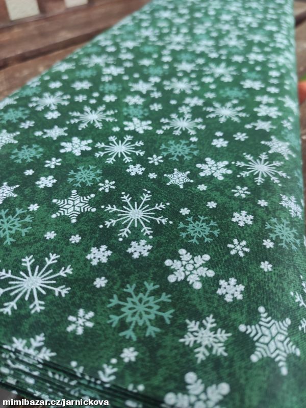 metráž, Vánoce - zelené vločky