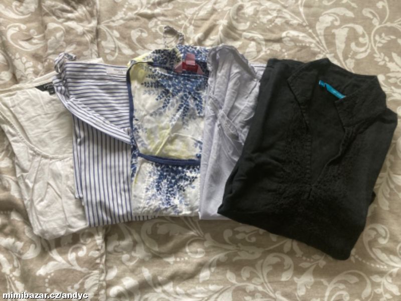 5 ks krásné halenky vel 36-38