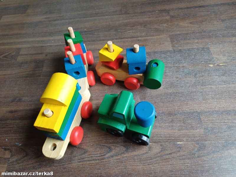 Dřevěná skládačka