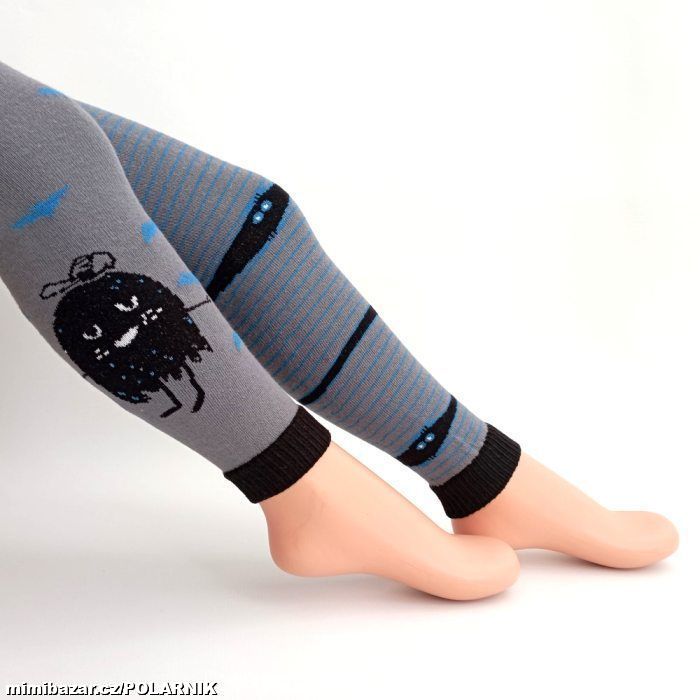 Dětské bavlněné legínky s Bubákem