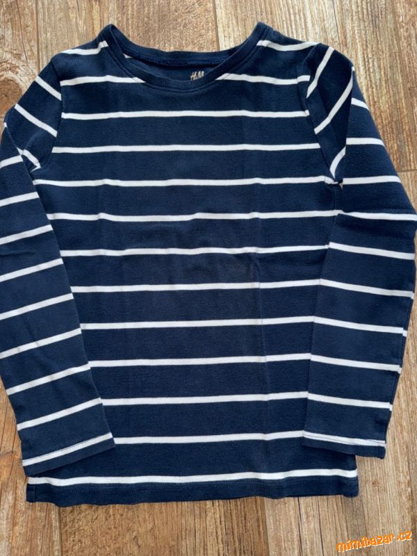 Triko s dlouhým rukávem vel. 134 / 140