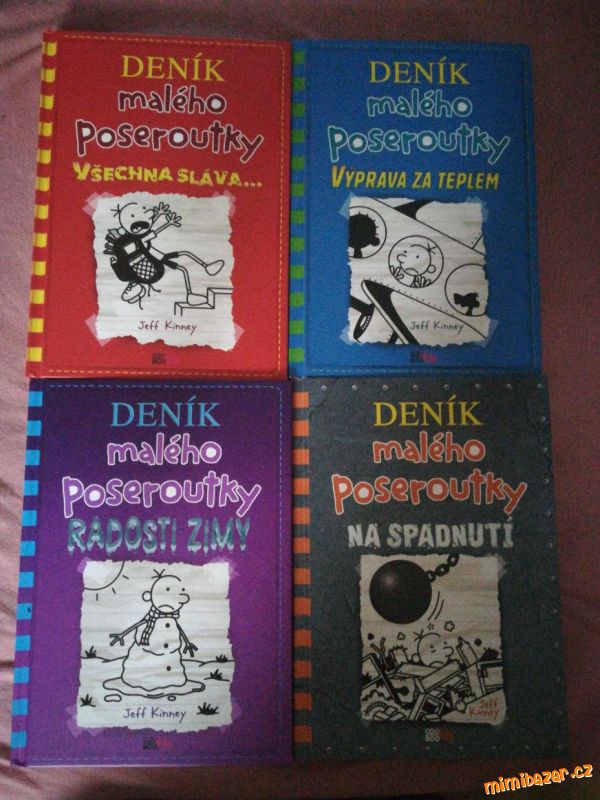 Obrázek k inzerátu: Deník malého poseroutky Jeff Kinney