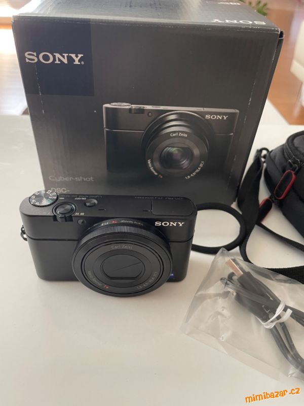 Obrázek k inzerátu: Kompaktní fotoaparát Sony Cyber shot DSC-RX100