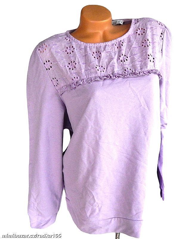 Kombinovamá mikina s madeirou vel.48/50