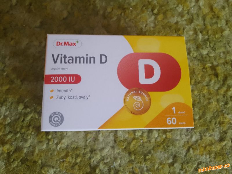 Dr. Max Vitamín D 2000 IU**BALÍKOVNA 50kc**