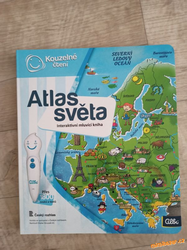 Obrázek k inzerátu: Kouzelné čtení Atlas světa