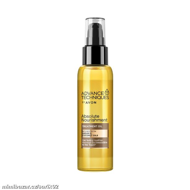 Vyživující olej na vlasy s arganovým a kokosovým o