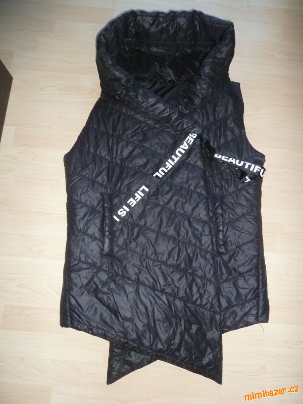 Dámská dlouhá vesta My Pepper vel. cca M-L