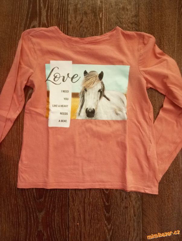 Tričko s koněm