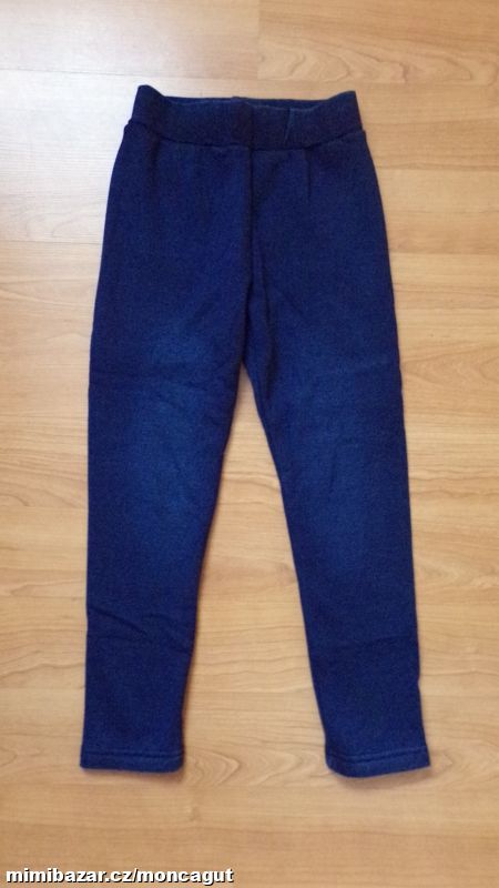 Legíny, džegíny dětské zateplené kožíškem