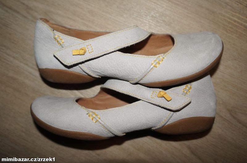 CLARKS kožená značková obuv vel.37