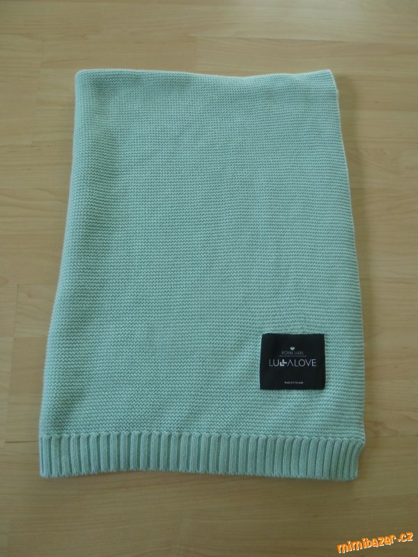 Kojenecká dečka Lullalove mint