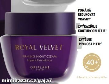 ZPEVŇUJÍCÍ NOČNÍ KRÉM ROYAL VELVET