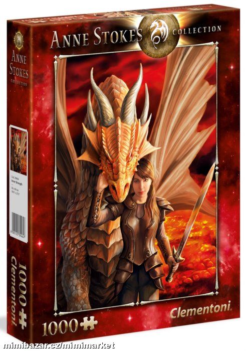 Puzzle Anne Stokes: VNITŘNÍ SÍLA 1000 dílků
