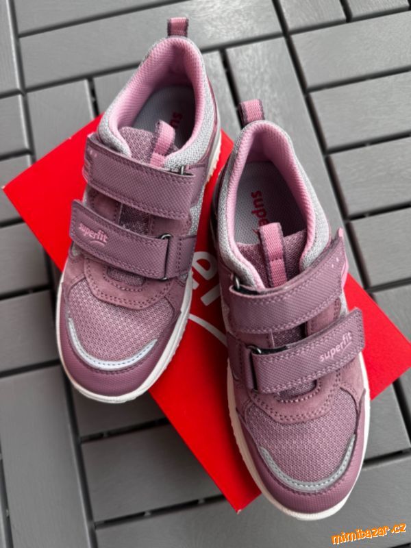 Lila boty Superfit
