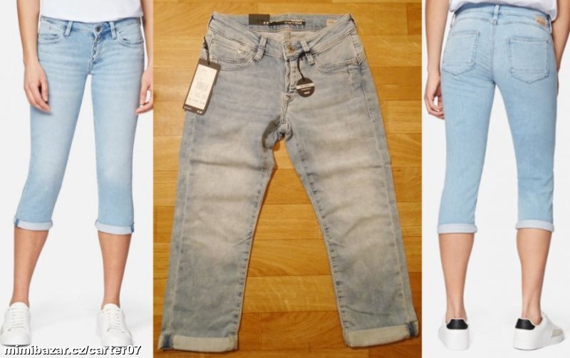 Dámské straight capri džíny Mavi/XS-XXS/30cm/68cm