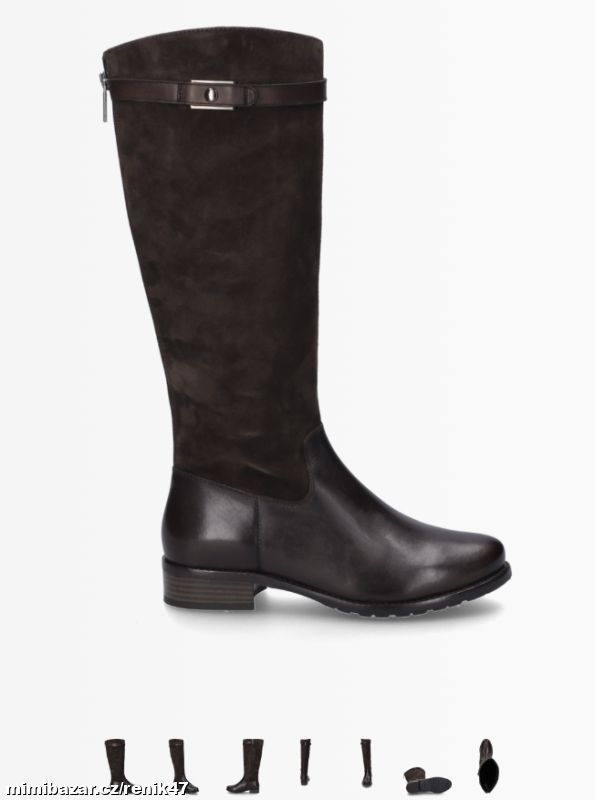 Zimní kozačky na široké lýtko Josef Seibel