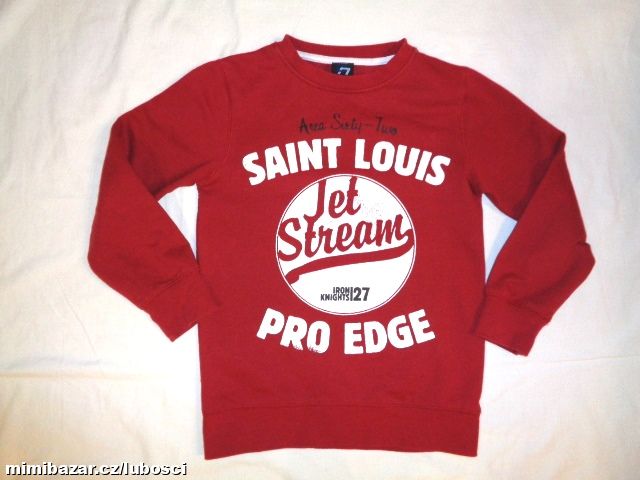 Nádherná bordo sportovní mikina Dognose