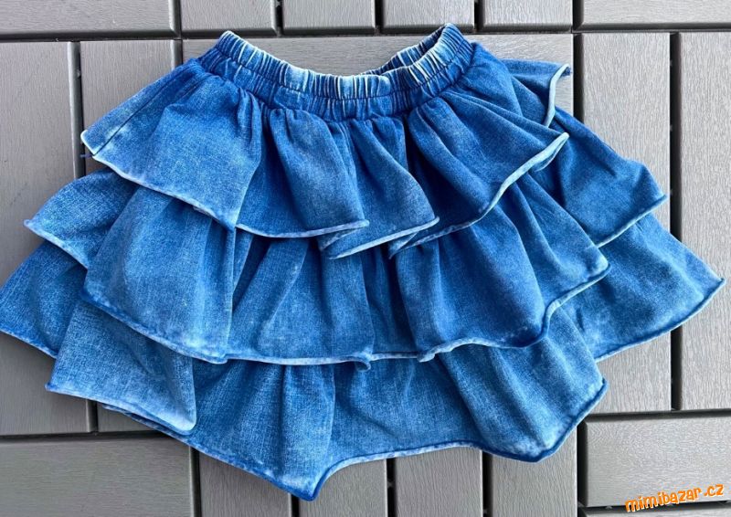 Džínová tutu sukně