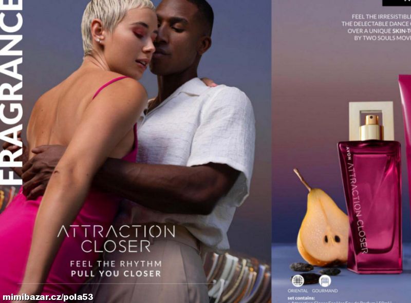 NOVINKA dámský parfém Attraction CLOSER