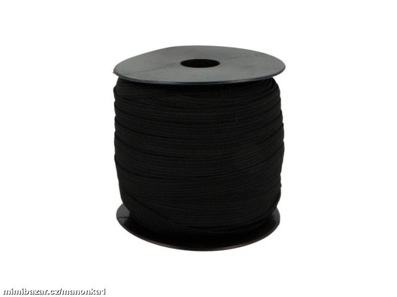 Pruženka šíře 10 mm galonová černá