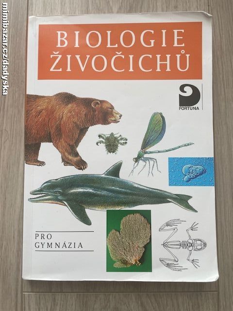 Učebnice Biologie živočichů pro gymnázia