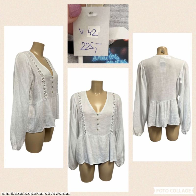 Č.4329 LEHKÁ HALENKA TOP NOVÉ v.42