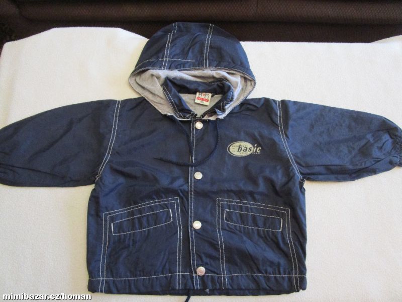 Šusťáková bunda s kapucí, bavl. podšívka, H&M