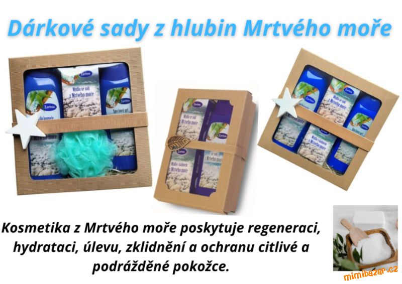 Dárkové sady z hlubin Mrtvého moře