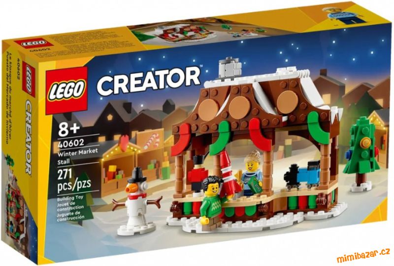 Lego 40602 Stánek na vánočním trhu