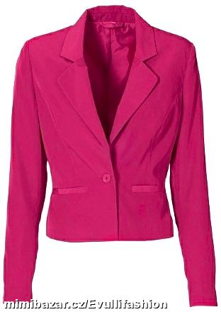 Růžové sako BODYFLIRT vel. 34