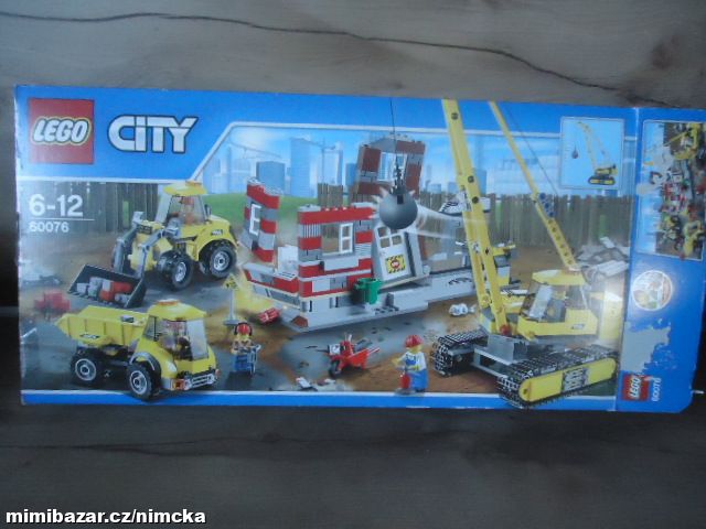 LEGO CITY 60076 DEMOLIČNÍ PRÁCE NA STAVENIŠTI