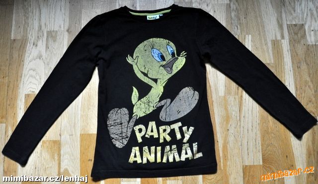 Tricko divci s dlouhym rukavem