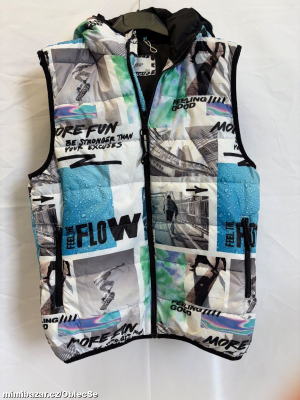 chlapecká zimní vesta