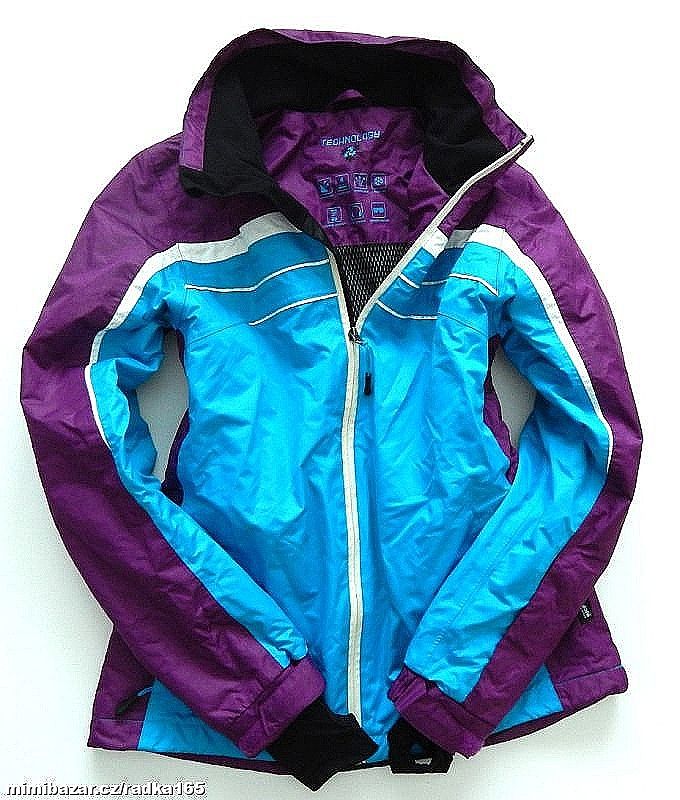 Prodyšná lyžařská bunda vel.40/42