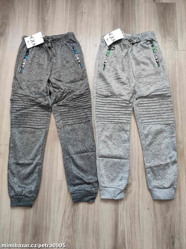 Softshellové zateplené tepláky 146