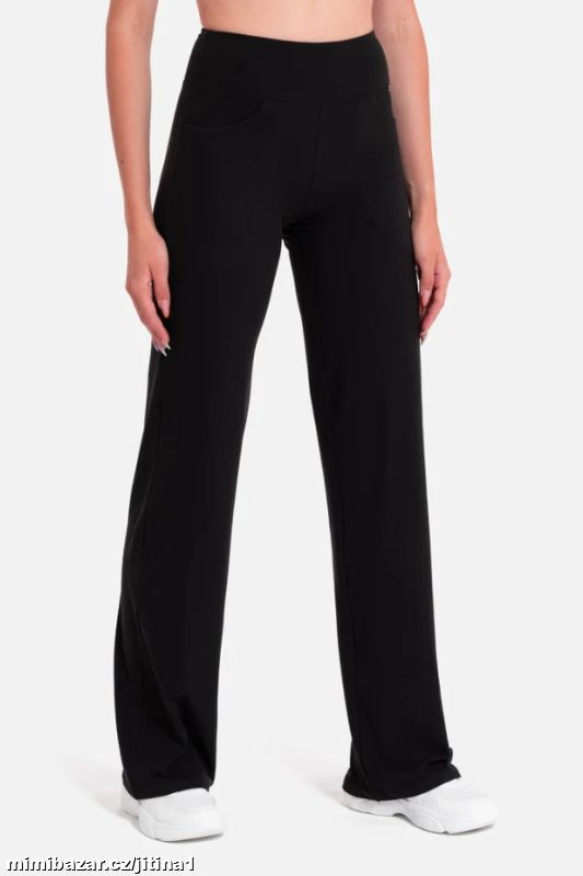 Lelosi rovné černé s kapsami - vel S nebo M