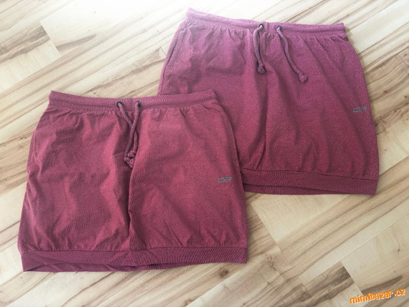 1 x bavlněná sportovní sukně, sukýnka