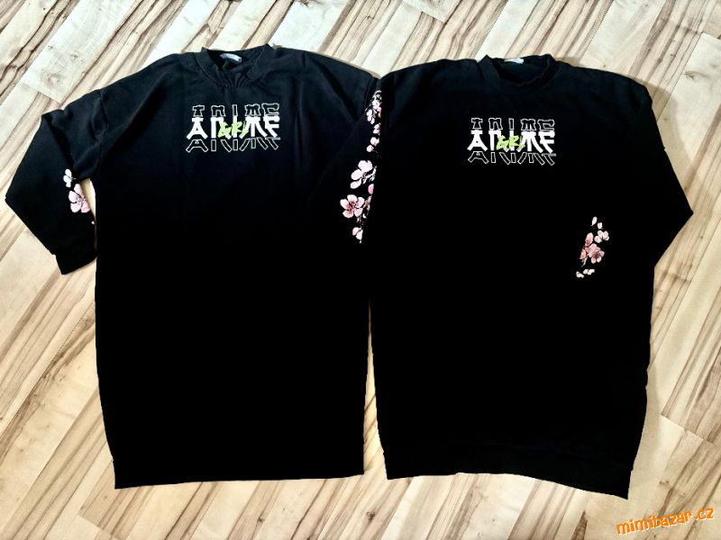 Teplejší šaty, dlouhá mikina