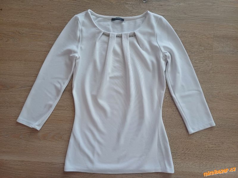 Bílé triko Orsay