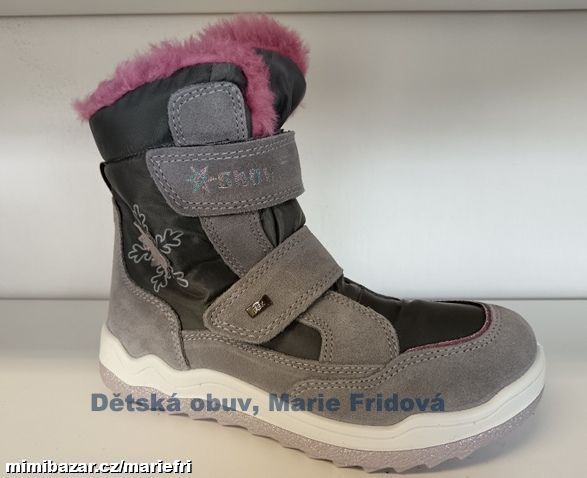 Zimní obuv/kozačky s membránou Santé IC/680898 gri