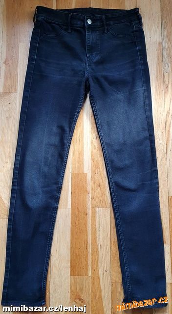 Dziny damske skinny ankle cerne