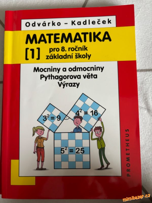 Obrázek k inzerátu: Matematika pro 8. třídu -1