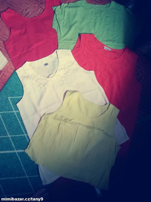 Volné halenky L-XL