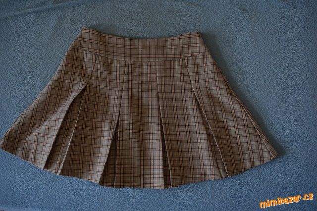 Karovaná mini sukně, sukýnka xs/34 FB sister